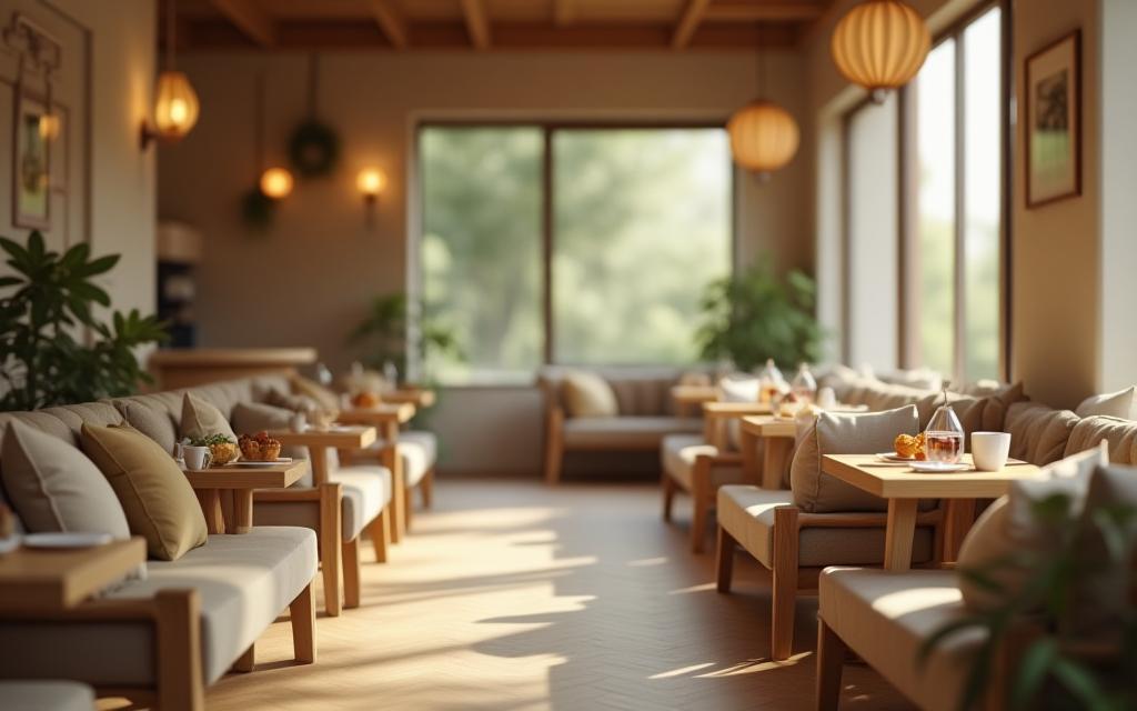 Saklı Cennet Cafe iç mekân
